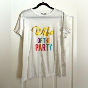 Wife of the party bridal tshirt - Mumu